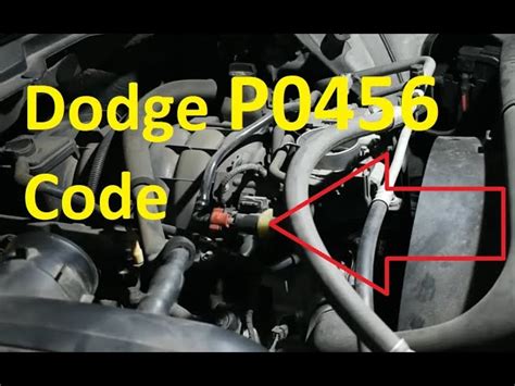 chrysler dtc p0456|chrysler engine code p0456.